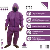 Gambar Baju Hasmat APD Coating Laminasi Plastik - Putih - Putih Laminasi dari TerjaminAda Kota Administrasi Jakarta Pusat 4 Tokopedia