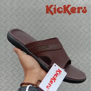 SANDAL KULIT ASLI SANDAL PRIA SANDAL KICKERS SANDAL SELOP PRIA