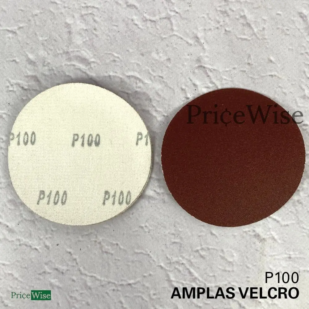 Amplas Bulat Velcro Grit 100, 150, 220 / Amplas Tempel