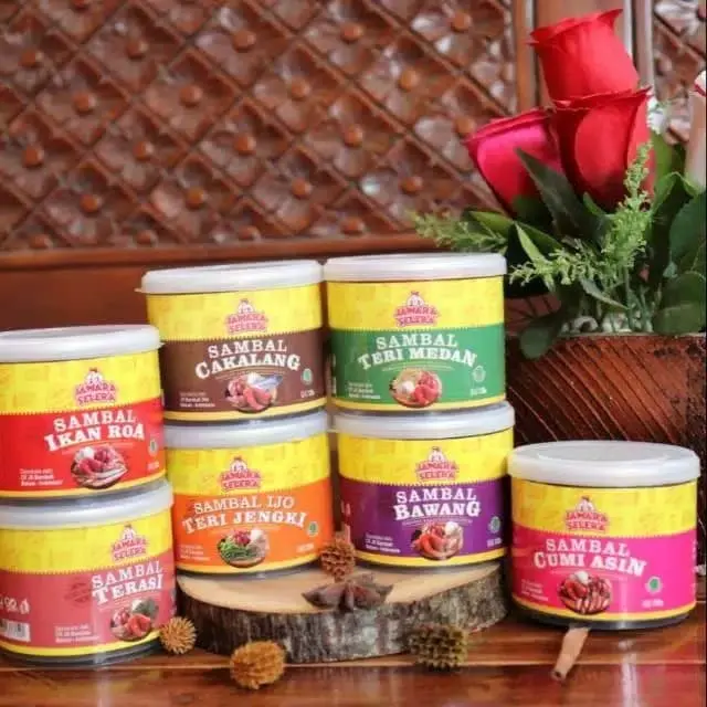 SAMBAL JAWARA SELERA - SAMBAL IKAN ROA - CAKALANG  - CUMI - TERI MEDAN - JENGKI BAWANG -TERASI IKAN - JAMBAL 8