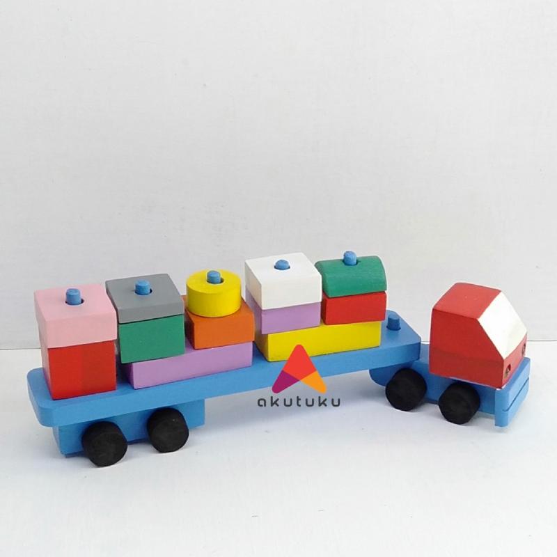 Balok Kontainer - Mainan edukasi 3