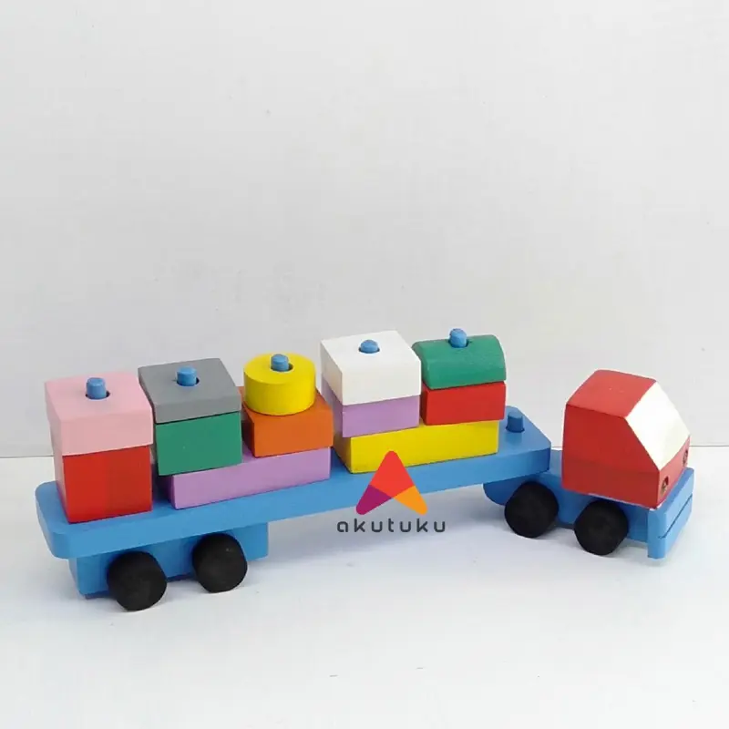 Balok Kontainer - Mainan edukasi 3