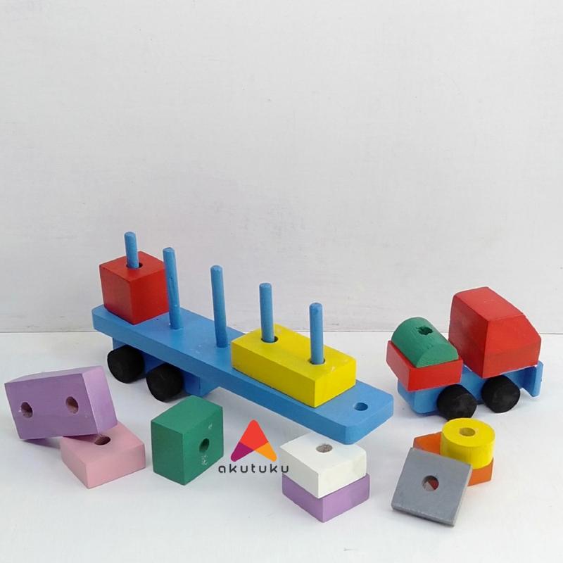 Balok Kontainer - Mainan edukasi 2