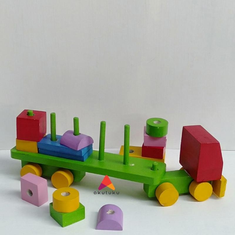 Balok Kontainer - Mainan edukasi 0
