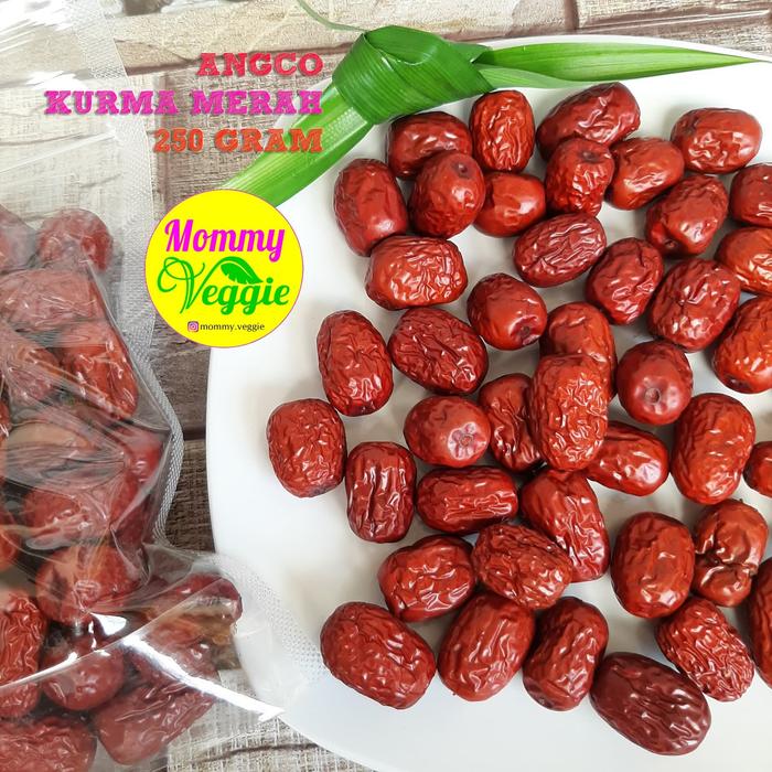 Gambar ANGCO | RED DATES |KURMA MERAH 250 GRAM dari mommy.veggie Kota Pekanbaru Tokopedia