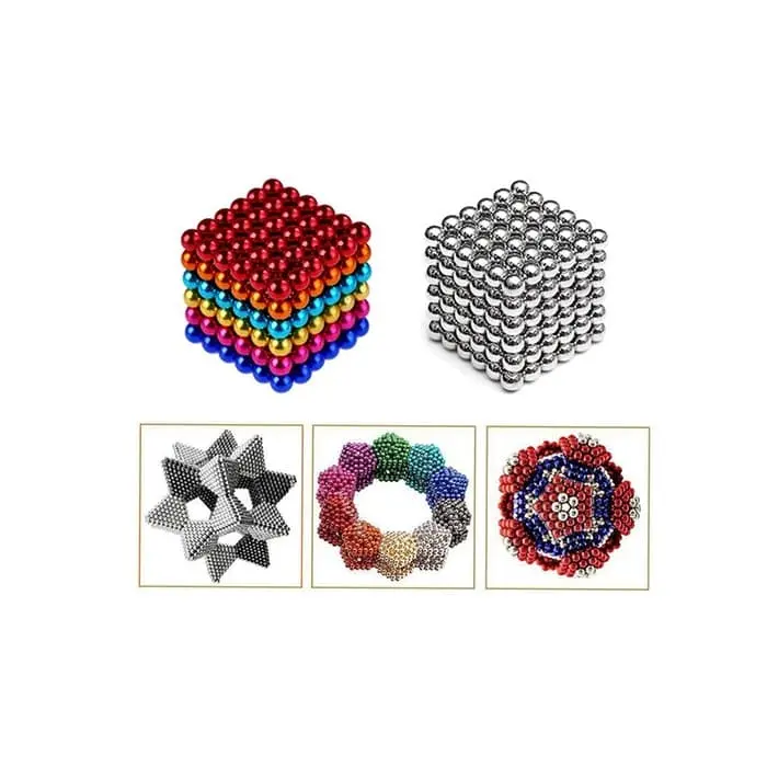 Magnetic Bucky Balls Toys Mainan Kreatif Imaginasi Anak 216pcs 3mm