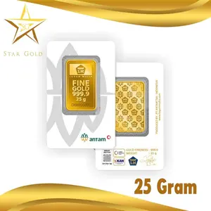 LOGAM MULIA ANTAM ( LM ) 25GR 25 GRAM PRESS VAC