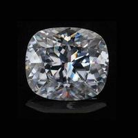 Gambar Elongated Crushed Ice Cushion Moissanite D VVS1.HQ Pass diamond tester - 8ct 1.1ratio dari HeavenlyNirwana Kab. Tangerang 1 Tokopedia