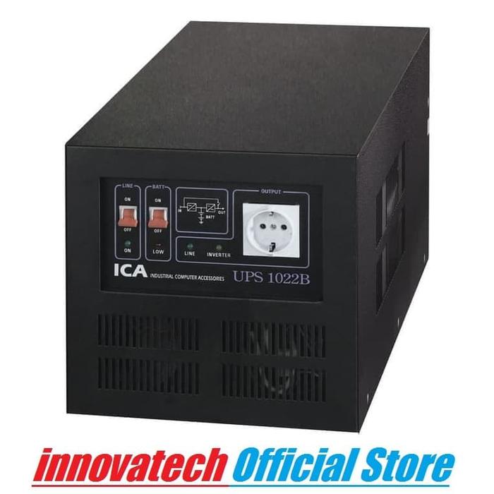 Gambar UPS ICA PN1022B PN 1022B 1022 2000VA 1000WATT support tambahan aki dari Innovatech Official Kota Administrasi Jakarta Pusat Tokopedia