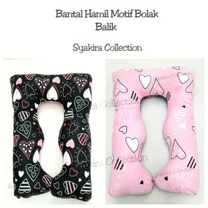 Bantal Hamil Jumbo Motif Bergambar variasi Satu Bantal Dua Sarung