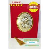 Gambar Buku Yasin Hard Cover Kain Beludru/yasin hardcover/yasin murah/yasin - 240 HVS+siku2 dari Percetakan Karya Alisa Jakarta Timur 4 Tokopedia