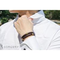Gambar SORCERY Bracelet 18K REALGOLD Gelang Kulit Pria Wanita -P2S- BSK - Silver, Cantumkan Warna dari Sorcery Kab. Tangerang 3 Tokopedia