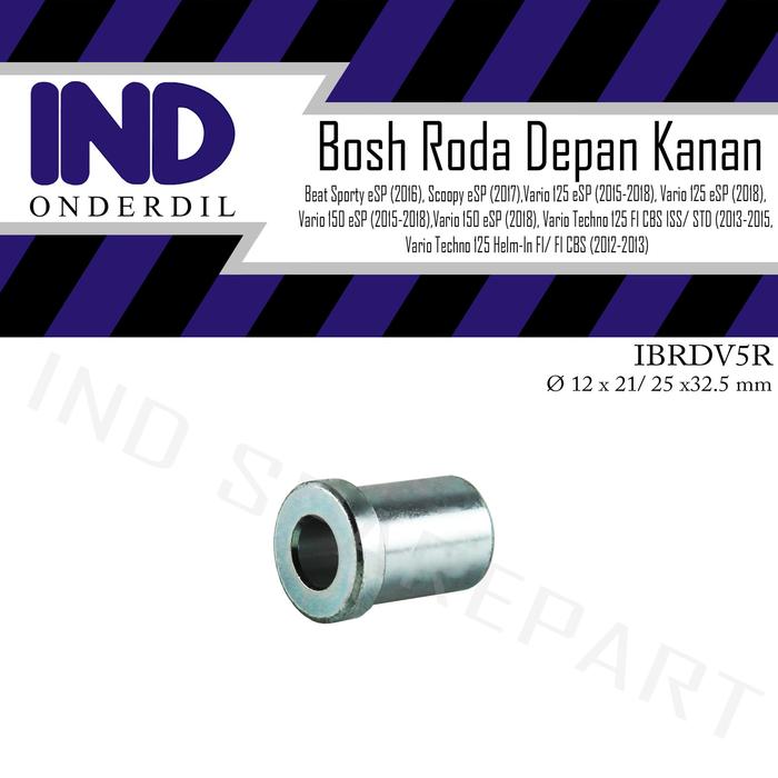 Gambar Bosh-Bos-Boshing Roda Depan Kanan Beat Street/Beat Sporty eSP New K81 dari IND Onderdil Kota Bandung Tokopedia