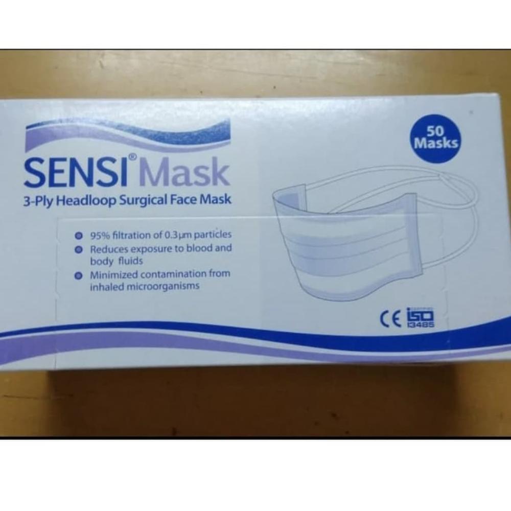 masker sensi HIJAB / headloop sensi mask