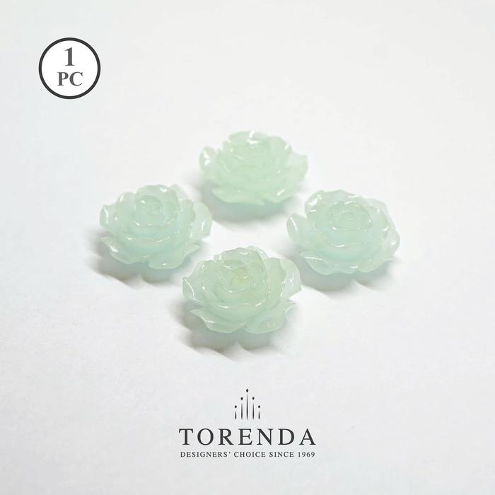 Gambar Torenda Payet Jewelry Rose Acrilyc Small Biru (col.27) - Bunga / PCS - 12mm dari Torenda Kota Administrasi Jakarta Pusat Tokopedia