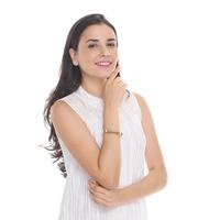 Gambar SORCERY Bracelet 18K REAL GOLD Gelang Batu Alam Kulit Pria Wanita ORS6 - Silver, Cantumkan Warna dari Sorcery Kab. Tangerang 2 Tokopedia