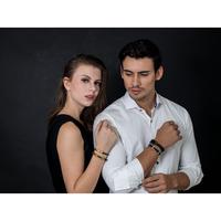Gambar SORCERY Genuine Leather Gelang Kulit Asli 18K GOLD Pria Wanita-AST-B - Silver, Cantumkan Warna dari Sorcery Kab. Tangerang 5 Tokopedia