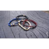 Gambar SORCERY Bracelet 18K REAL GOLD Gelang Batu Alam Kulit Pria Wanita ORS3 - Silver, Cantumkan Warna dari Sorcery Kab. Tangerang 3 Tokopedia