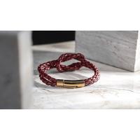 Gambar SORCERY Genuine Leather Gelang Kulit Asli 18K REALGOLD Pria Wanita - Cantumkan Warna dari Sorcery Kab. Tangerang 3 Tokopedia