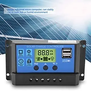 Solar Charge Controller PWM Panel Tenaga Surya 10A-60A / 12v - 24v 4