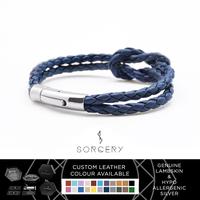 Gambar SORCERY Genuine Leather Gelang Kulit Asli 18K REALGOLD Pria Wanita - Cantumkan Warna dari Sorcery Kab. Tangerang 1 Tokopedia
