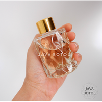 Gambar Botol Reed Diffuser Clear CRYSTAL Cut / KRISTAL - 50 mL - Tutup BLACK dari Java Botol Kota Surabaya 5 Tokopedia