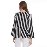 Gambar Basix - Blayze Blouse Stripe Black dari Mal Golden Truly Store Kota Administrasi Jakarta Utara 3 Tokopedia
