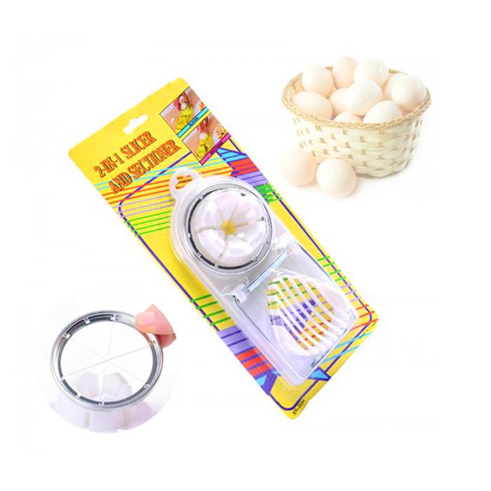 Gambar Pemotong Telur 2-in-1 dari Dunia Jasmine Kota Surabaya Tokopedia