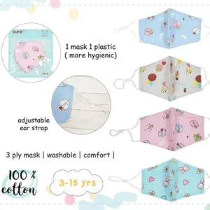 Masker Anak / Kids Mask Premium (bisa kembar dengan baby)