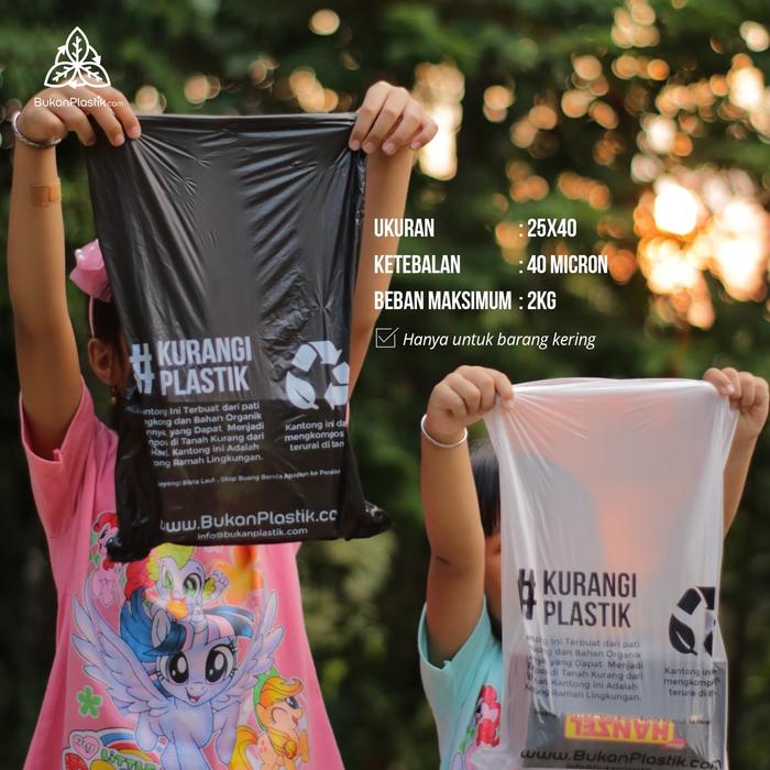 Gambar Cassava Bag - Kantong Cassava - Ramah Lingkungan - Plastik Organik dari Bukan Plastik Kota Semarang Tokopedia
