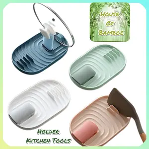 Holder Kitchen Tools Tempat Sendok Kuah Spatula Sutil Tutup Panci
