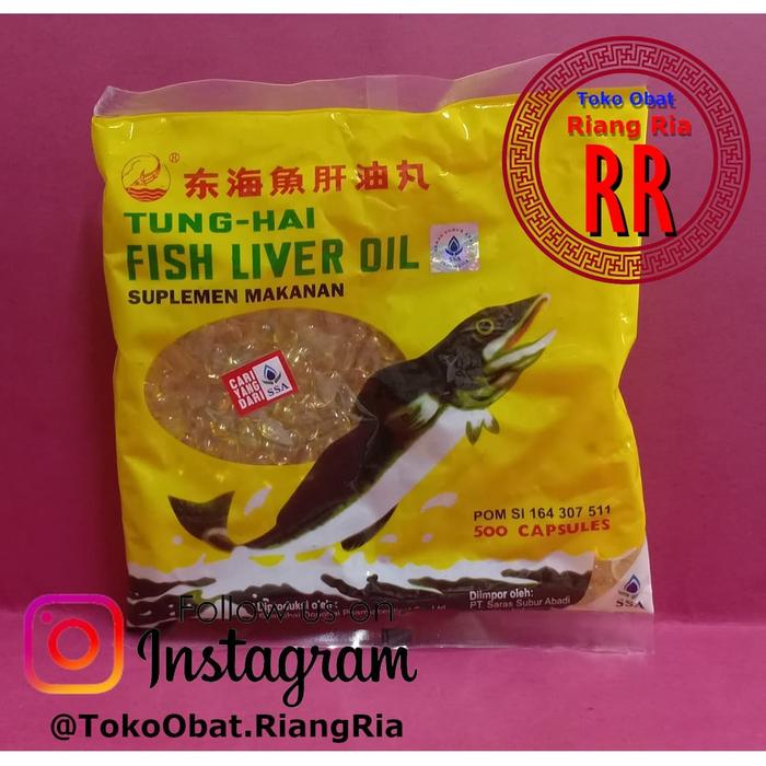 Gambar Minyak Ikan Tung Hai Fish Liver Oil - 500 Capsules dari TO Riang Ria Kota Administrasi Jakarta Utara Tokopedia