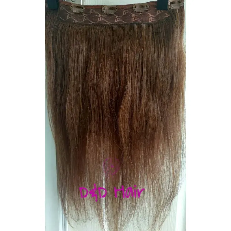 Hairclip Asli Panjang 50cm - Lightbrown - 100% Asli Kualitas Premium 2