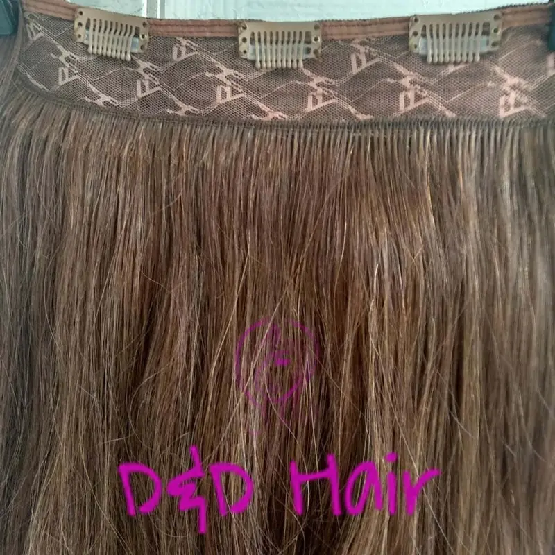 Hairclip Asli Panjang 50cm - Lightbrown - 100% Asli Kualitas Premium 3