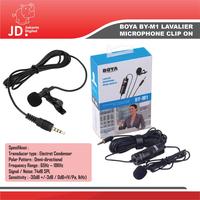 Gambar Microphone Mic Clip On Boya BY-M1 Lavalier For DSLR Camera Mirorless-HP DLL dari Jakarta Digital 8 Kota Administrasi Jakarta Pusat 1 Tokopedia