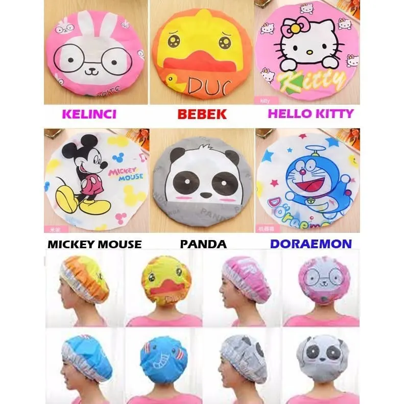 Topi Keramas Karakter Buat Anak Dewasa Motif Lucu Unik Hello Kitty Dor