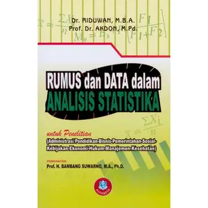 buku Rumus dan Data dalam Aplikasi Statistika