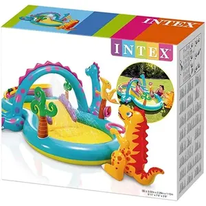Kolam INTEX dinoland play center - 57135 Kolam Renang Mandi Bola Anak