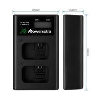 Gambar POWEREXTRA Battery Sony NP-FW50 2-Pack With Dual Charger for A6000 A6300 A6400 A6500 A5100 A7 A7R A7S NEX dari MACRO.id Kota Administrasi Jakarta Barat 3 Tokopedia