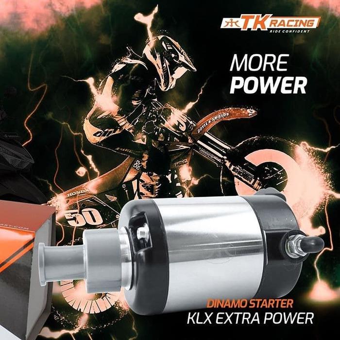Gambar DINAMO STARTERR TK BORE UP EXTRA POWER KLX EXCEL dari TK Racing Kota Administrasi Jakarta Barat Tokopedia