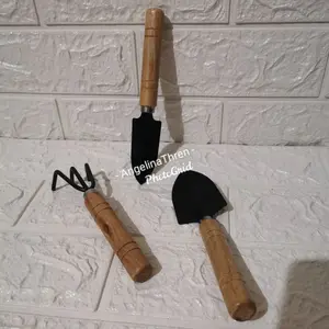 Peralatan perkebunan set - Skop tanah mini - Garetan tanah