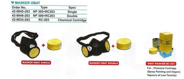 Masker Obat Single Wipro NP305