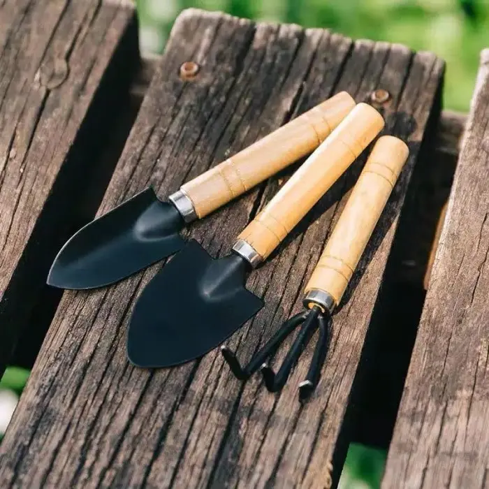 Sekop Mini Taman SET untuk Pot Tanaman - Alat berkebun 1