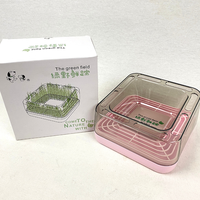 Gambar BOBO Tempat Makan Kucing Pet Bowl With Wheat Grass Pot dari Pet Republic Indonesia Kota Administrasi Jakarta Utara 1 Tokopedia