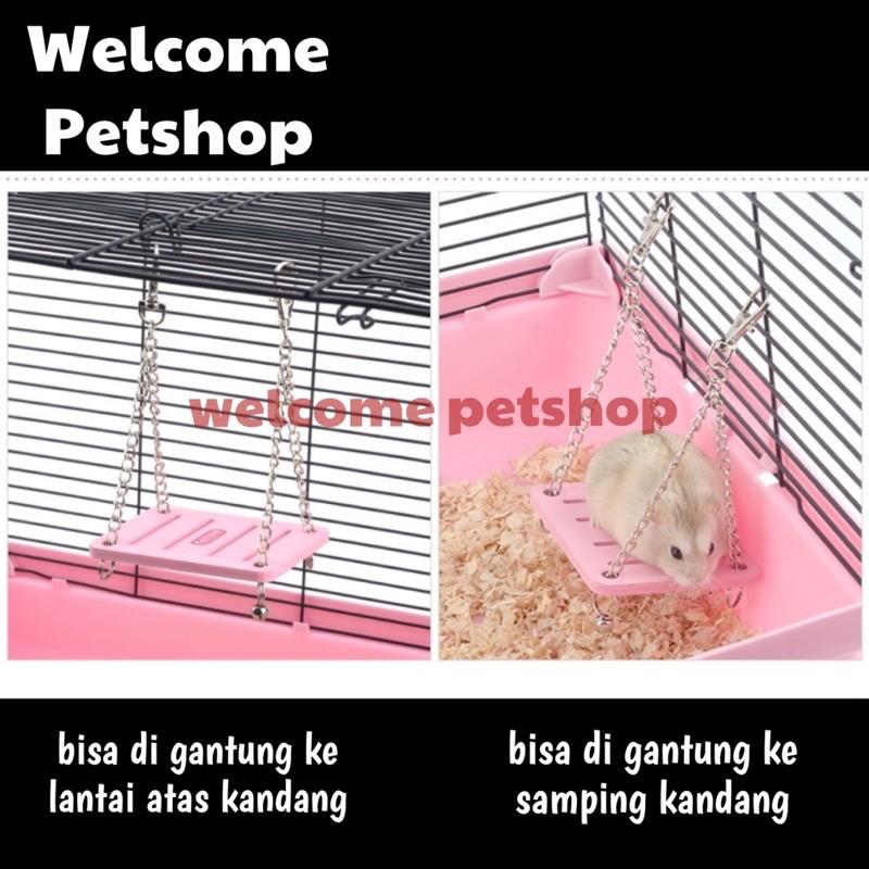 Mainan Hamster Ayunan / Ayunan Hamster / Mainan Burung Ayunan 4