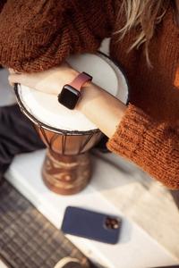 Gambar Apple Watch Case 42 / 44 mm UAG U DOT SILICONE Watch 6 / 5 / 4 - Aubergine dari Primary Cares Official Kota Administrasi Jakarta Barat 5 Tokopedia