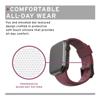 Gambar Apple Watch Case 42 / 44 mm UAG U DOT SILICONE Watch 6 / 5 / 4 - Aubergine dari Primary Cares Official Kota Administrasi Jakarta Barat 3 Tokopedia