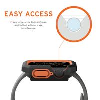 Gambar Apple Watch Case 44 mm UAG Cmptbl Watch 5 / 4 Silicone Civilian Bumper - Black Orange dari Primary Cares Official Kota Administrasi Jakarta Barat 5 Tokopedia