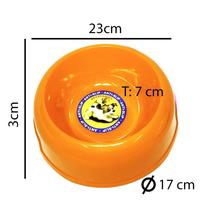 Gambar Tempat makan anjing Dog Dish Round - Ungu dari Pets Kampong Kota Administrasi Jakarta Utara 3 Tokopedia