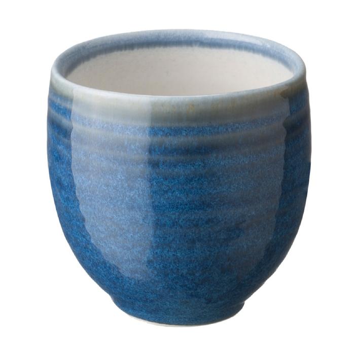 Gambar Japanese Tea Cup / Cangkir Teh Jenggala 200 ml Putih Biru dari Jenggala Keramik Bali Kab. Badung Tokopedia